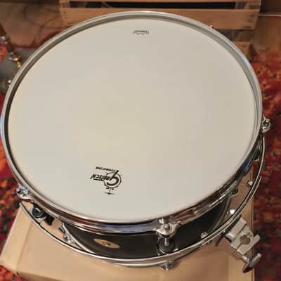 Gretsch 9"x13" Tom Drum w/Mount USA Custom Heritage Lugs - Black Satin Flame Nitron Wrap *EXCELLENT* 2024 image 14
