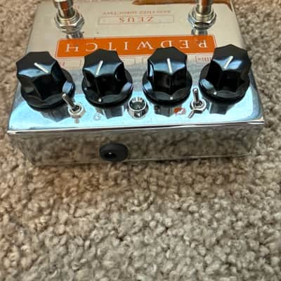 Red Witch Zeus Bass Fuzz Suboctave 2010s - Chrome image 3