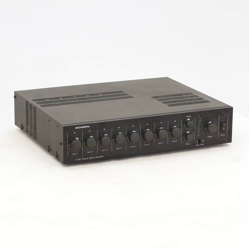 Bogen V100 Power Vector Amplifier, Configurable image 1