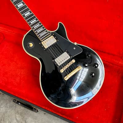 Epiphone by Gibson LPC-80 Les paul custom Black beauty original image 2