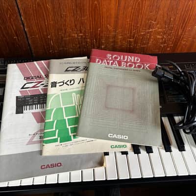 Casio CZ-3000 61-Key Digital Phase Distortion Synthesizer w/ case image 13