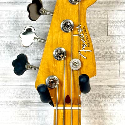 Fender Vintera 50s Precision Bass with Maple Fretboard 2019 - Vintage Blonde image 4