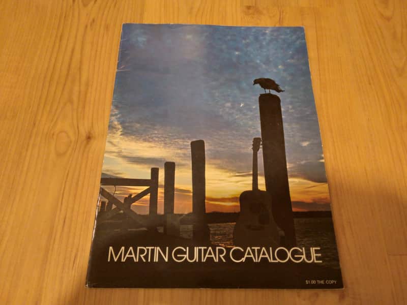 Vintage 1972 Martin Guitar Full Line, Full Color Catalog! Rare, Original Case Candy, Paperwork! image 1