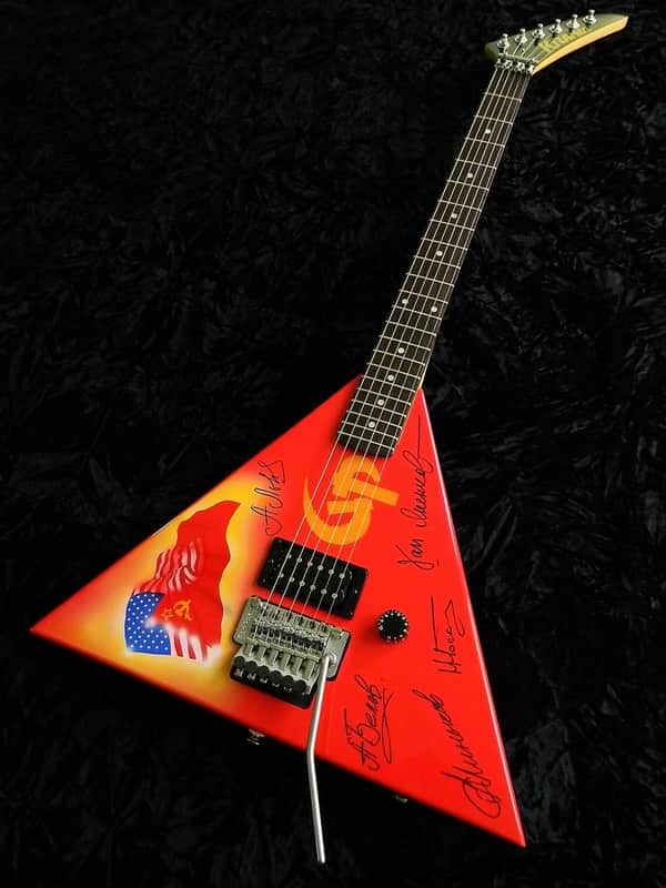 Kramer Vintage 1989 Gorky Park Guitar W/ Case Mint Body Neck Electric Balalaika image 1