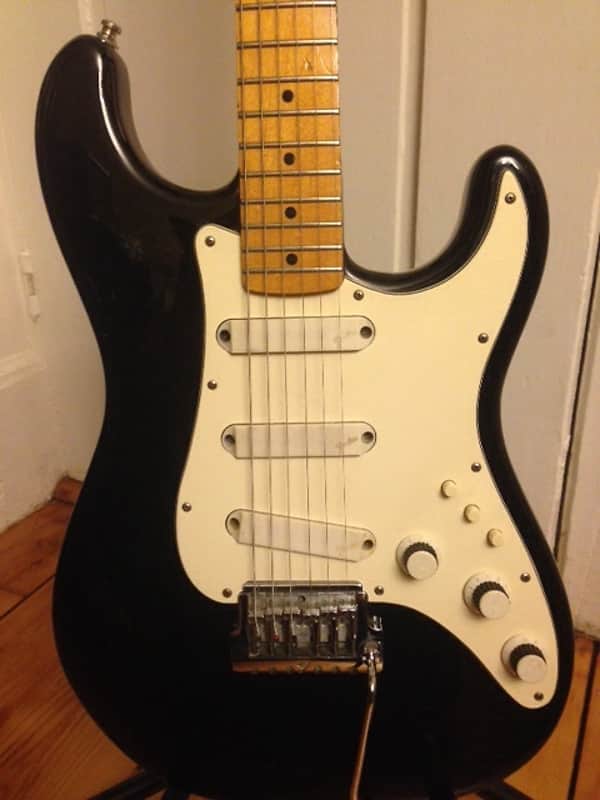 Fender "Dan Smith" Stratocaster Elite 1983 Black image 1