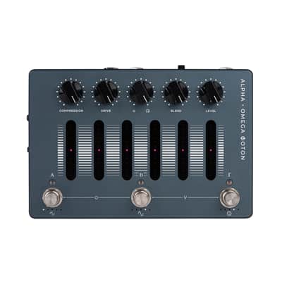 New Darkglass Alpha Omega Photon Bass Distortion Compression Guitar Pedal image 2