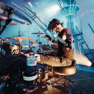 Tommy Lee's, Mötley Crüe Zildjian - 14" Z Custom Splash Cymbal 782g 2005 - Brilliant image 6