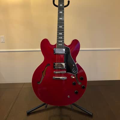 Tony Smith ES-335 Semi Hollow Electric - Cherry | Reverb