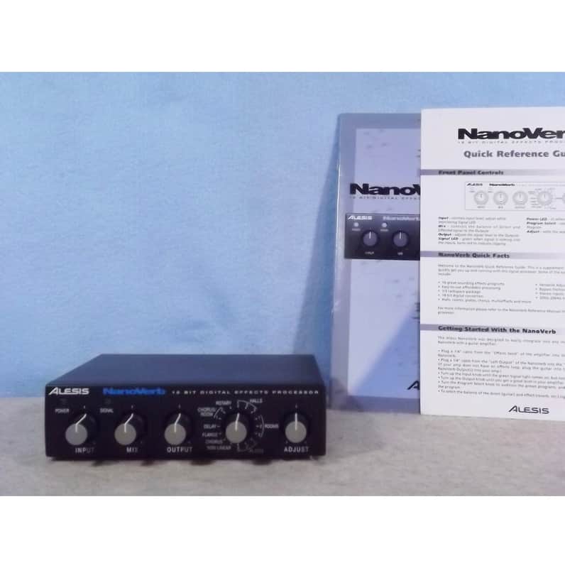 Alesis Nanoverb 18-Bit Digital Effects image 1