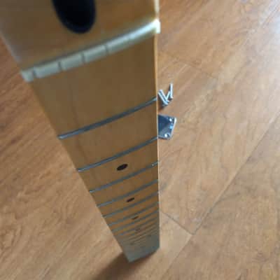 Fender Stratocaster Left-Handed Guitar Neck Right-handed Nut image 8