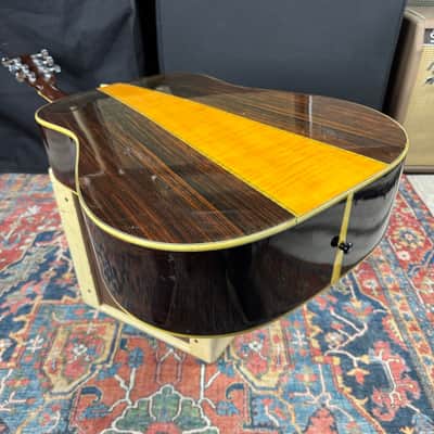 *VIDEO* TF Morris D-41 Style Dreadnought Model W-50 Solid Top - 1980's image 13