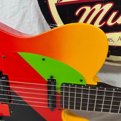 Fender Evangelion Asuka Telecaster Guitar with COA + Case - MIJ Made In Japan 2020 - Asuka red / Rosewood fingerboard - Local Pickup Only image 3