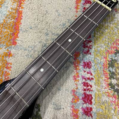 Shred Neck Low Rider 4-String Bass Practice Neck in Black with