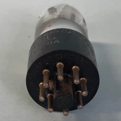 1950s Sylvania 6SN7GT VT231 Vintage JAN CHS  Chrome Top Preamp Tube! T267 image 6