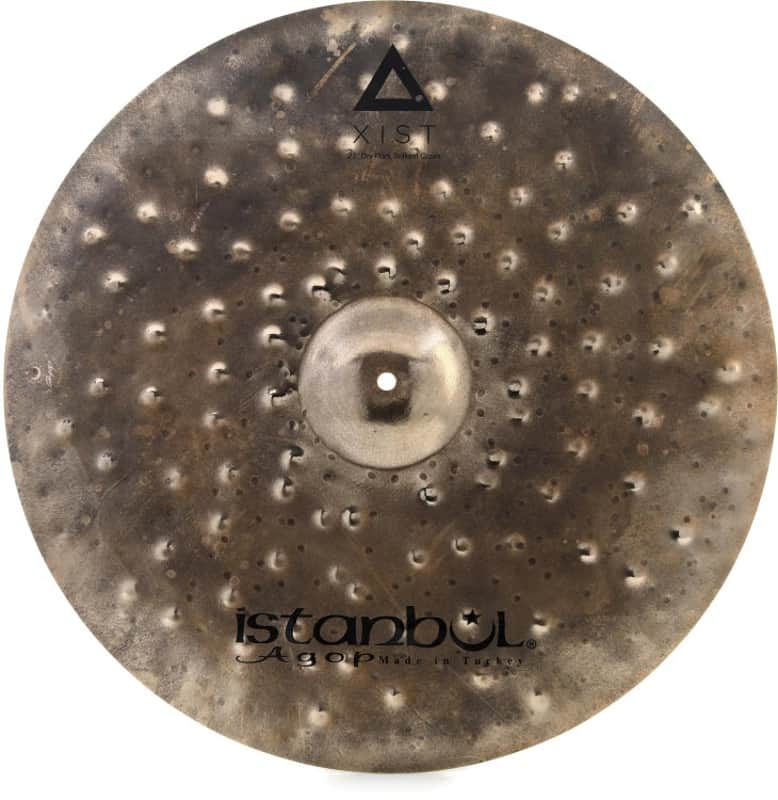 Istanbul Agop Xist Dry Dark Brilliant Crash Cymbal - 22 inches image 1