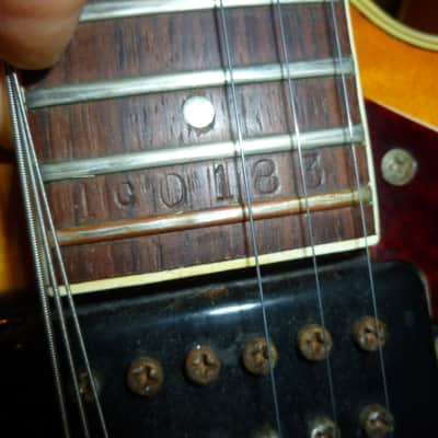 RARE Mosrite Blonde Celebrity Hollowbody 1972? guitar serial #1c0183 image 16