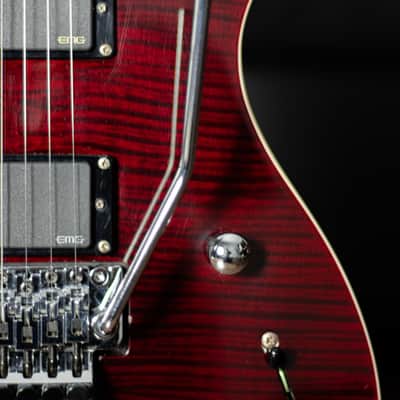 PRS SE Torero 2010 - Scarlet Red - First production year w/ FLOYD ROSE® Tremolo Arm Push-in Type & Jockomo Inlay Sticker 🔥 image 6