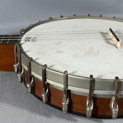 '30's Vintage Vega Style N Tenor Banjo w/ Case image 3