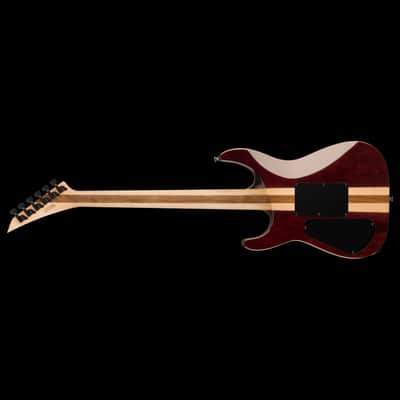 Jackson Pro Plus Series Soloist SLA3Q Amber Blue Burst with Gig Bag - Serial # CYJ2302189 - Demo image 5