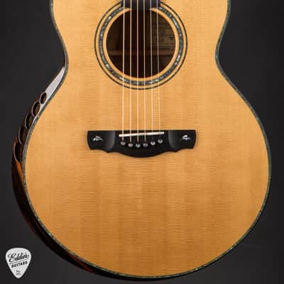 2019 Kevin Ryan Nightingale Grand Soloist - Engelmann Spruce & Figured Mango #960 image 2
