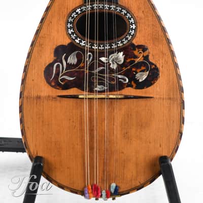 Luigi Fenga Bowlback Mandolin ca. 1920 image 5