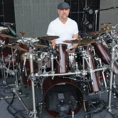 Tim "Herb" Alexander's PRIMUS 2014 Willie Wonka Tour, Tama Starclassic "Chocolate" 17-Piece Drum Set image 4