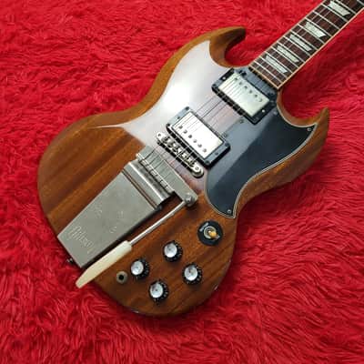 2006 Gibson Custom Shop SG Standard Reissue With Maestro - VOS Faded Cherry - With Hardshell Case & Case Candy image 3