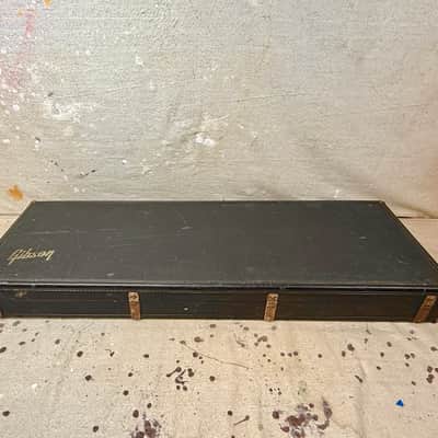 1960's Gibson Square-Rectangle Les Paul Case Yellow-Gold Interior 1968-1969-1970 Vintage image 12