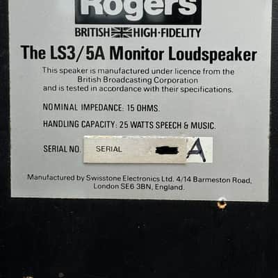 Rogers LS3/5A pair image 7