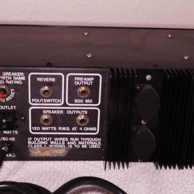 Randall Switchmaster 150 1979 Guitar Amplifier Head RSM-150 200 Watt USA image 7