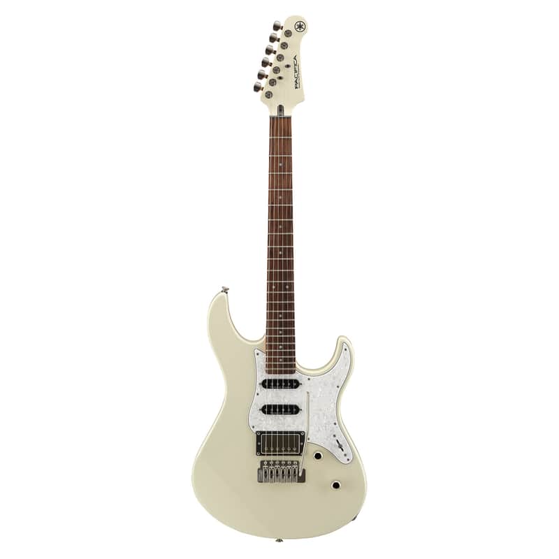 Yamaha Pacifica PAC612VIIX 6-String Right-Handed Electric Guitar with Alder Body, Rosewood Fingerboard, and 2 Single-Coil Pickups (Vintage White) image 1