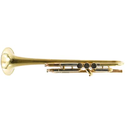 Schagerl 'Charis' Large Bore C Trumpet in Raw Brass SN 7341L image 14