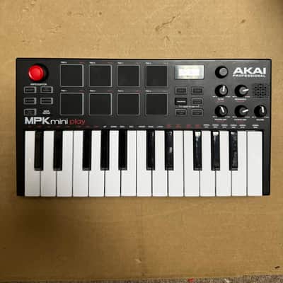 Akai Professional MPK Mini Play 25-Key MIDI Keyboard Controller - Tested - Good Condition