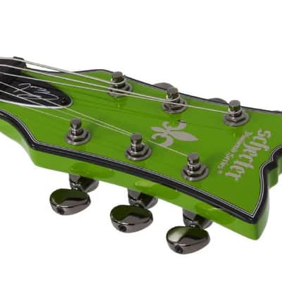 Schecter Kenny Hickey Solo-6 EX S Electric Guitar - Steele Green (379) image 3