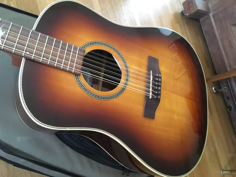 Seagull Artist Studio Burst 12 String 2007 Sunburst image 1