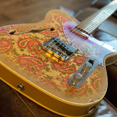 Fender Dale Wilson Custom Shop Thinline Telecaster Paisley Heavy Relic Masterbuilt CS image 6