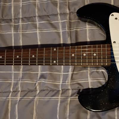 Danelectro Danoblaster Hearsay 2001 - 2004 Blue Sparkle Burst Single coil image 3