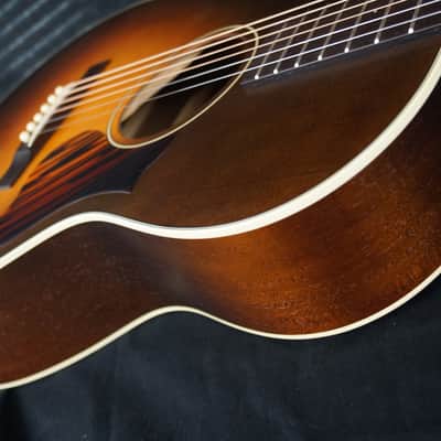 Brand New Iris Guitar Company OOO RCM 12 Fret Slot Head Burst Sitka Spruce / Mahogany 1-3/4" Nut image 7