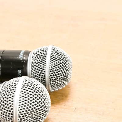 Shure UR4D Wireless Receiver w/ two UR2/SM58 Handheld Mics - L3 Band CG0128N image 21