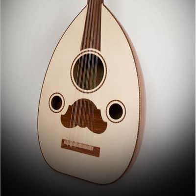 Mid East OUDRN-1 Arabic Oud Sheesham w/Gig Bag & Owner's Guide - Blemished* image 9