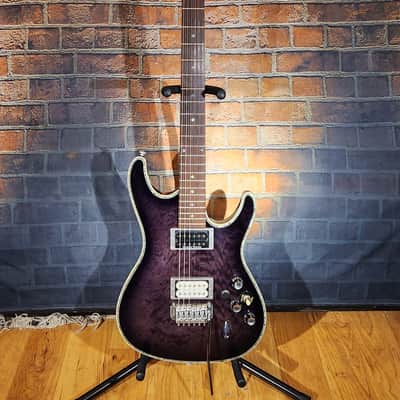 Ibanez SA220FM-TG Standard Transparent Gray, Seymour Duncan Neck PU, Speed Knobs image 1