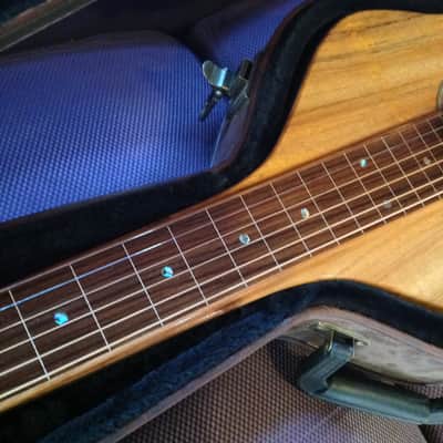Iseman Weissenborn  2016 Natural,  all solid fallen and highly figured Koa image 3
