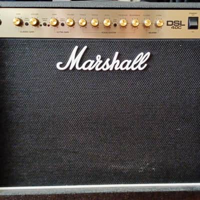 Marshall DSL40C 2-Channel 40-Watt 1x12" Guitar Combo 2018 - Present - Black image 1