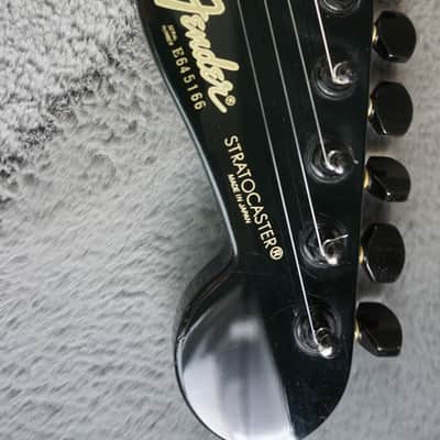 Fender Stratocaster Contemporary HSS Floyd Rose MIJ Fujigen E6 Black 1986-1987 image 13