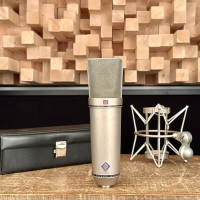 Vintage Neumann U87 Condenser Microphone. Late 60s. Original Accessories. U 87 image 1