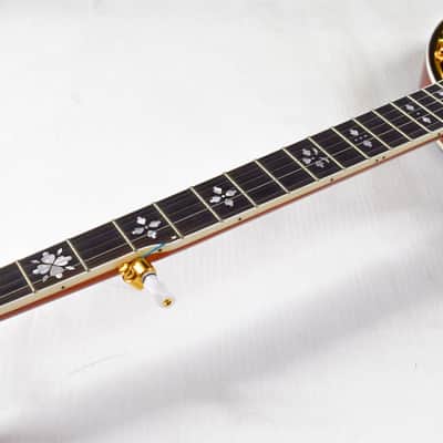 Epiphone Earl Scruggs Golden Deluxe Banjo - Vintage Sunburst image 7