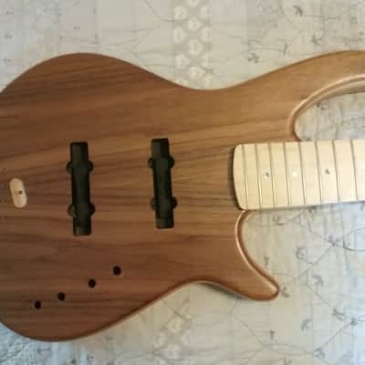 Warmoth G5 Bass neck and body 2021 natural image 14