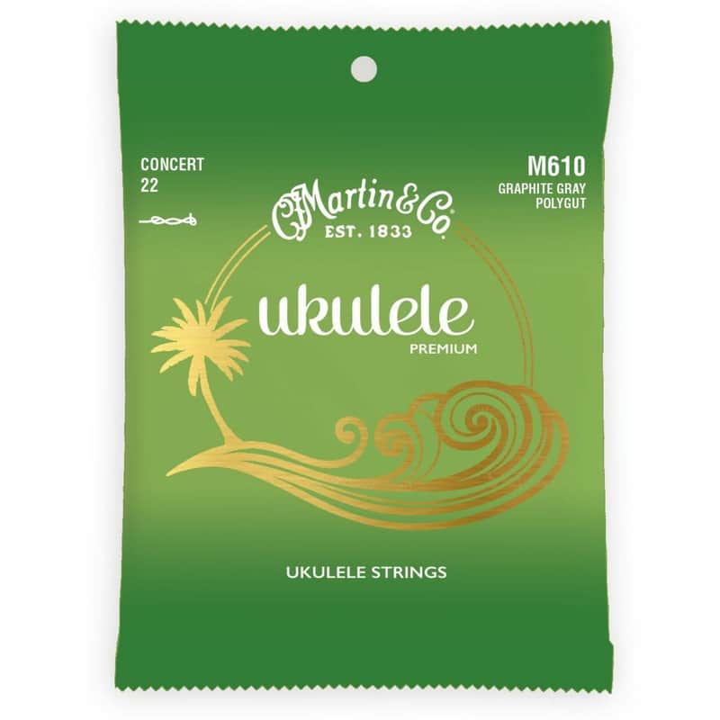Martin M610 Premium Polygut Concert Ukulele Strings image 1