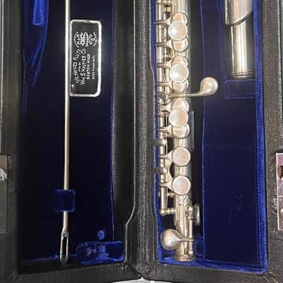 Haynes Piccolo Flute co boston mass 1979 - Sterling Silver Bild 2