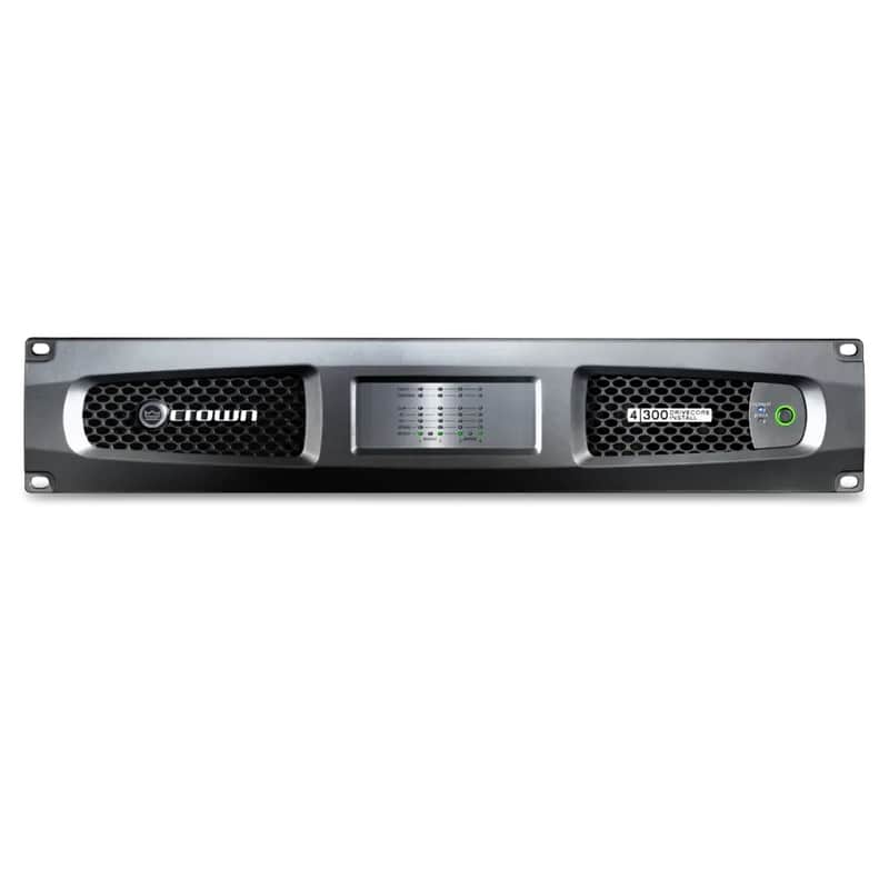 Crown DCI4X300 Four-channel, Analog Power Amplifier, 300W @ 4Ω, 70V/100V OPEN BOX image 1